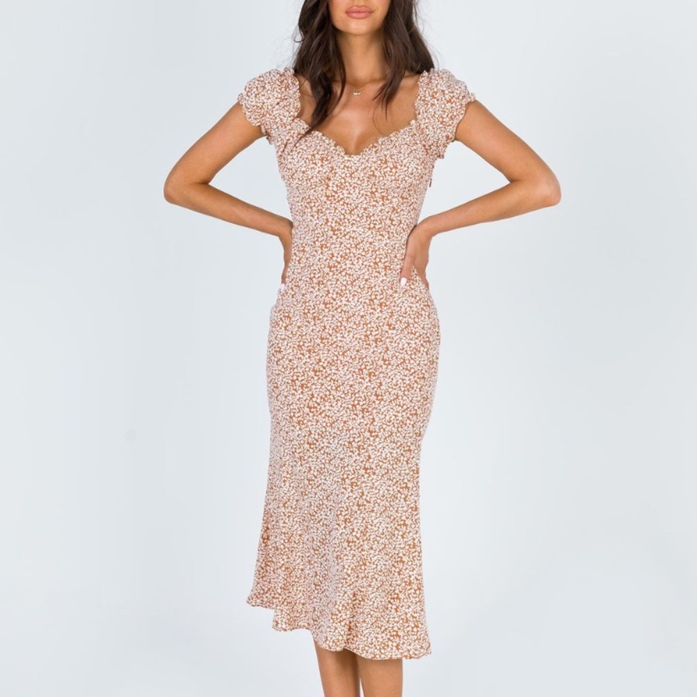 Princess Polly Just Like Heaven Midi Dress